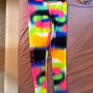 Zumba Fitness Neon Multicolor Leggings